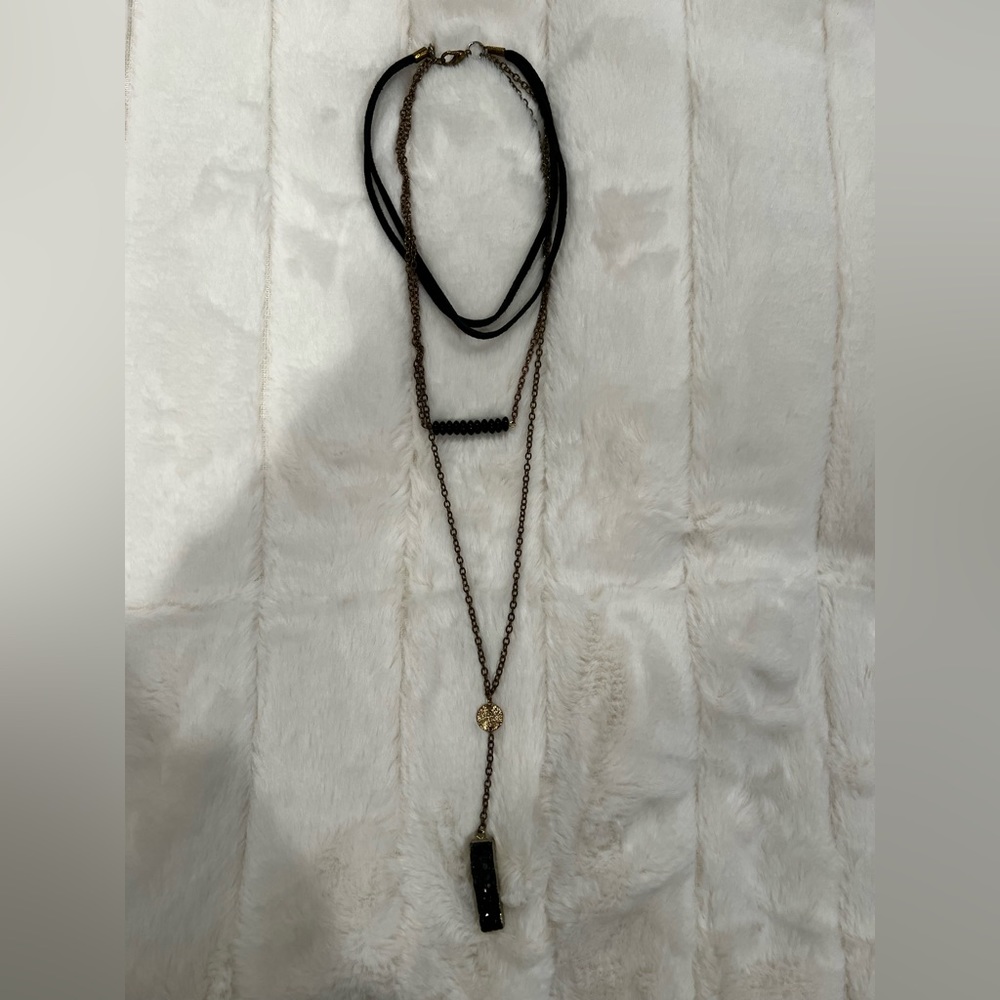 Layered necklace